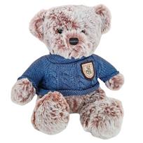 Pliušinis žaislas meška 22123, mėlyna sp./rusva sp., 21 cm