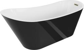 Vonia, laisvai pastatoma Mexen Alta, 170 cm x 75 cm x 72 cm, ovalas, aukso sp./balta sp.
