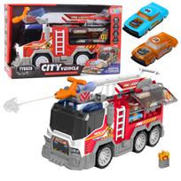 Žaislinė gaisrinė mašina Lean Toys City Vehicle, raudona sp.