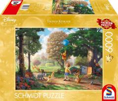 Dėlionė Schmidt Winnie Pooh II 57399, 157.4 cm x 107 cm, 6000 vnt., įvairių spalvų