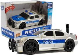Žaislinė policijos mašina Wenyi City Service Rescue, 1:20, mėlyna sp./sidabro sp.