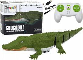Žaislinis gyvūnas krokodilas Lean Toys, 35 cm, žalia sp.