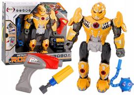 Žaislinis robotas Lean Toys Detachable, 24 cm, geltona sp.