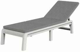 Lauko gultas Keter Mallorca, balta sp./pilka sp., 187 cm x 58 cm