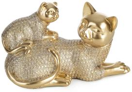 Dekoratyvinė figūrėlė Haris Cats, aukso sp., 19 cm x 9 cm x 12 cm