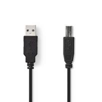 Kabelis Nedis USB Type A - USB Type B USB Type A Male Male (vyriška), USB Type B Male (vyriška), 3 m, juoda sp.
