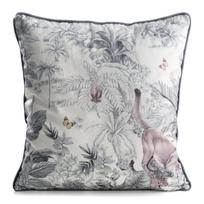 Dekoratyvinės pagalvėlės užvalkalas Velvet 203, balta sp./rožinė sp., 45 cm x 45 cm