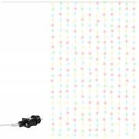 LED lempučių užuolaida, 3 m, šiltai balta sp., 300 LED
