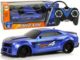 Rc automobilis Lean Toys Racer Car Pro 4 10234, 1:24, mėlyna sp.