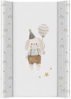 Vystymo lenta Ceba Baby Birthday Bunny, 70 cm x 50 cm, ruda sp./balta sp.