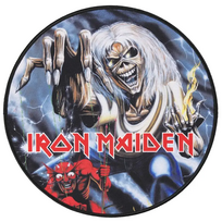 Pelės kilimėlis Subsonic Iron Maiden Number Of The Beast, 30 cm x 30 cm x 0.3 cm, mėlyna sp./juoda sp./raudona sp.