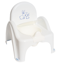 Naktipuodis Tega Chair Bunny, balta sp., 23 cm x 38 cm x 25 cm