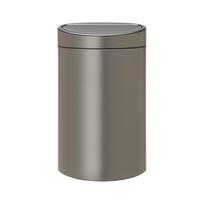 Šiukšliadėžė Brabantia Touch, platina sp., 33 l, 91.5 cm x 28.1 cm