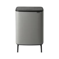 Šiukšliadėžė Brabantia Bo Touch Hi, pilka sp., 60 l, 81.5 cm x 31.2 cm