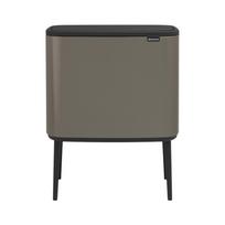 Šiukšliadėžė Brabantia Bo Touch, platina sp., 33 l, 68 cm x 31.5 cm