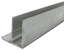 Aliuminis profilio galas, aliuminis, 2100 mm x 10 mm