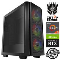 Stacionarus kompiuteris Intop Ryzen 5 5600X, 480GB, DDR4 32GB, SSD 480GB, Nvidia GeForce RTX 5060 8GB GDDR7