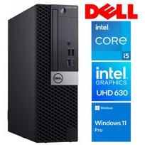 Stacionarus kompiuteris Dell OptiPlex, atnaujintas i5-9500, 1 TB, DDR4 8GB, SSD 1 TB, Intel UHD Graphics 630 Dynamic, Windows 11 Pro 7060 SFF