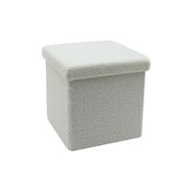Pufas Domoletti Puf HS522-10, pilka sp., 38 cm x 38 cm x 38 cm