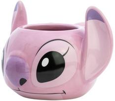 Puodelis Disney Stitch Angel, rožinė sp., 0.375 l