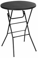Lauko stalas Hatis, juoda sp., 80 cm x 80 cm x 110 cm