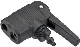 Pompos galvutė BETO LD-8 Tri-valve, plastikas, juoda sp.
