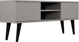 TV staliukas Kocot Kids Toronto, pilka sp., 120 cm x 36 cm x 55.5 cm