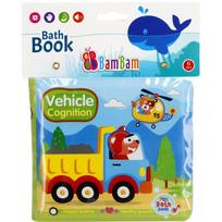 Kūdikio knygelė BamBam Vehicle, 13 cm, įvairių spalvų
