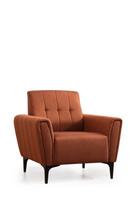 Krėslas Atelier Del Sofa Hamlet, raudona sp., 90 cm x 95 cm x 77 cm