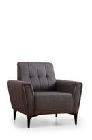 Krėslas Atelier Del Sofa Hamlet, tamsiai pilka sp., 90 cm x 95 cm x 77 cm