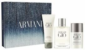 Dovanų komplektas vyrams Giorgio Armani Acqua di Gio, 3 vnt.