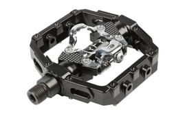 Pedalas RFR Flat & Click, aliuminis, juoda sp., 2 vnt.