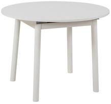 Stalas išskleidžiamas Kalune Design Oliver, balta sp., 100 - 139 cm x 100 cm x 75 cm