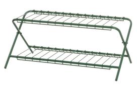 Batų lentyna 4Living Flip, tamsiai žalia sp., 70 cm x 40 cm x 31 cm