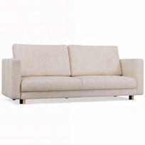 Sofa-lova Lina, smėlio sp., 221 x 98 cm x 90 cm