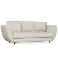 Sofa-lova Saris, smėlio sp., 248 x 104 cm x 99 cm