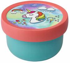 Indelis maistui, su stalo įrankiais Mepal Campus Unicorn, 0.3 l, 6.7 cm x 6.7 cm, žalia sp./rožinė sp.