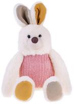 Pliušinis žaislas B-Tech AV Mounts Stefan, balta sp./rožinė sp., 32 cm