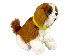 Interaktyvus žaislas Cavalier spaniel dog 12702, 19 cm, universali, ruda sp.
