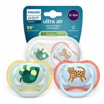 Čiulptukų rinkinys Philips Avent Ultra Air, 0 mėn., žalia sp./žydra sp.