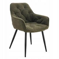 Valgomojo kėdė Homla Fussy Basic 765841, matinė, žalia sp., 63 cm x 57 cm x 84 cm