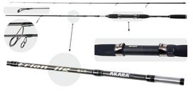 Spiningas Akara Erion Jig TX-30 AE19-3-248, 248 cm, 150 g, aukso sp./juoda sp.