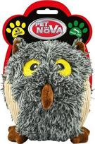 Žaislas šuniui, pliušinis Pet Nova Owl, pilka sp.