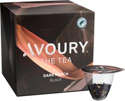 Arbatos kapsulės Avoury Dark Peach, 0.024 kg, 8 vnt.