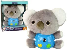 Lavinimo žaislas, koala Lean Toys Hot Fur Star, 6 cm, pilka sp.