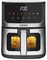 Karšto oro gruzdintuvė Haeger Magic Window AF-D47.005A, sidabro sp./juoda sp., 1200 W, 4.7 l