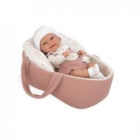 Lėlė - kūdikis su priedais Arias Girl, 33 cm, rožinė sp.
