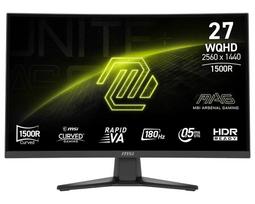 Monitorius MSI MAG 275CQF E18, Rapid VA, 180 Hz, WQHD, 27"