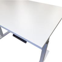 Stalviršis Sun-Flex Adapt I, aliuminio sp./balta sp./tamsiai pilka sp., 120 cm x 80 cm