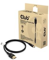 Kabelis Club 3D CAC-1116, Mini DisplayPort/DisplayPort 1.2, 100 cm, juoda sp.